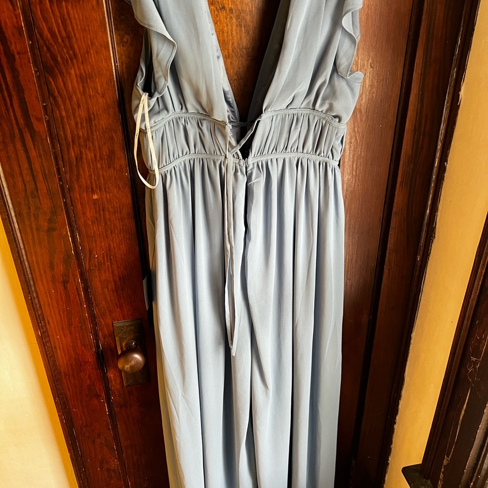 Lulu size large dress light blue color - Picture 7 of 7